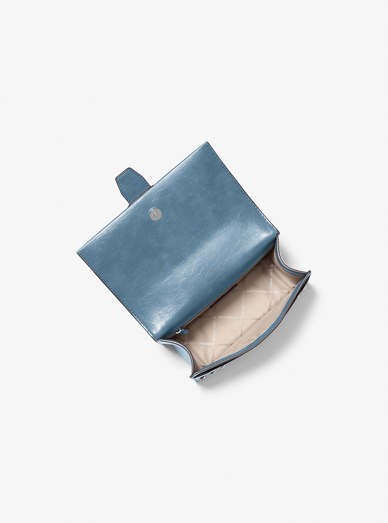 Greenwich Small Studded Distressed Crossbody Bag Cornflower Cornflower