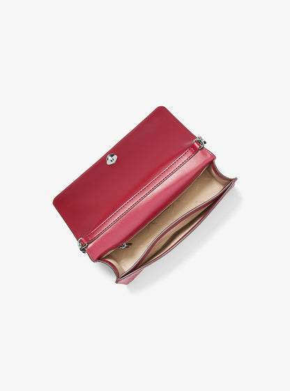 Jet Set Signature Logo Crossbody Bag Dk Raspberry Dk Raspberry