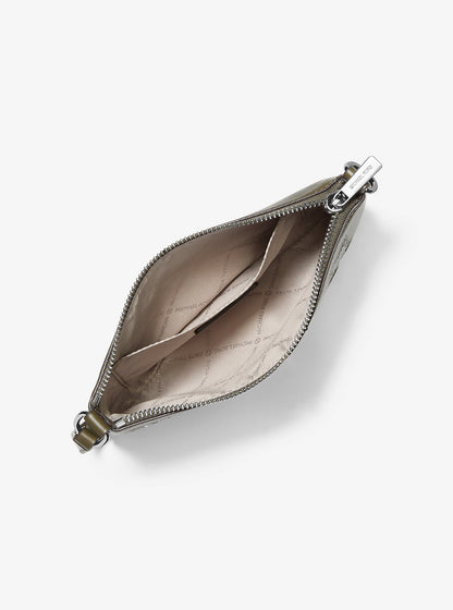 Jet Set Small Printed Wristlet Olive Olive