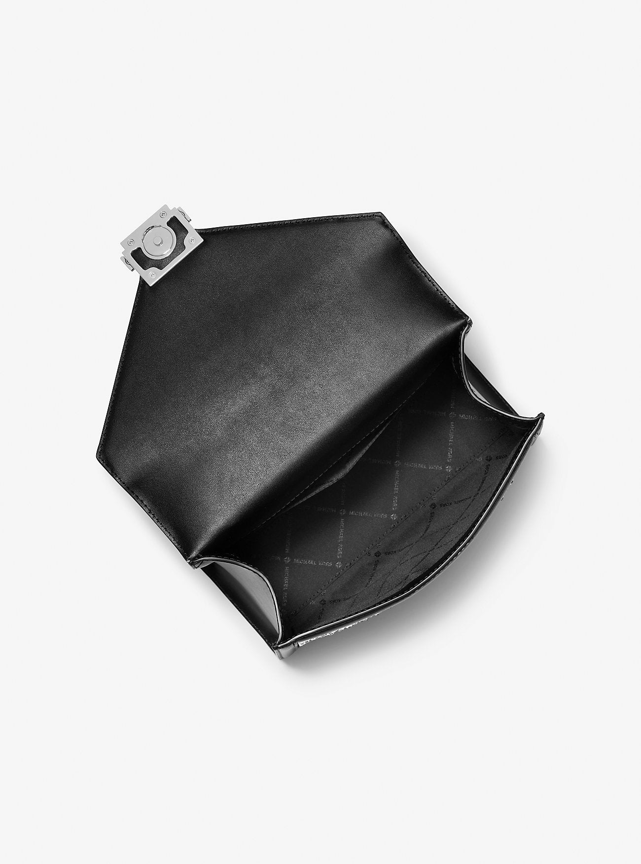 Whitney Medium Embellished Shoulder Bag Black Black