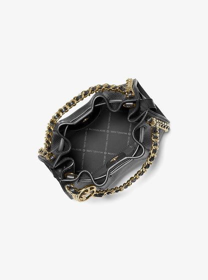 Mina Small Chain Crossbody Bag Black Black