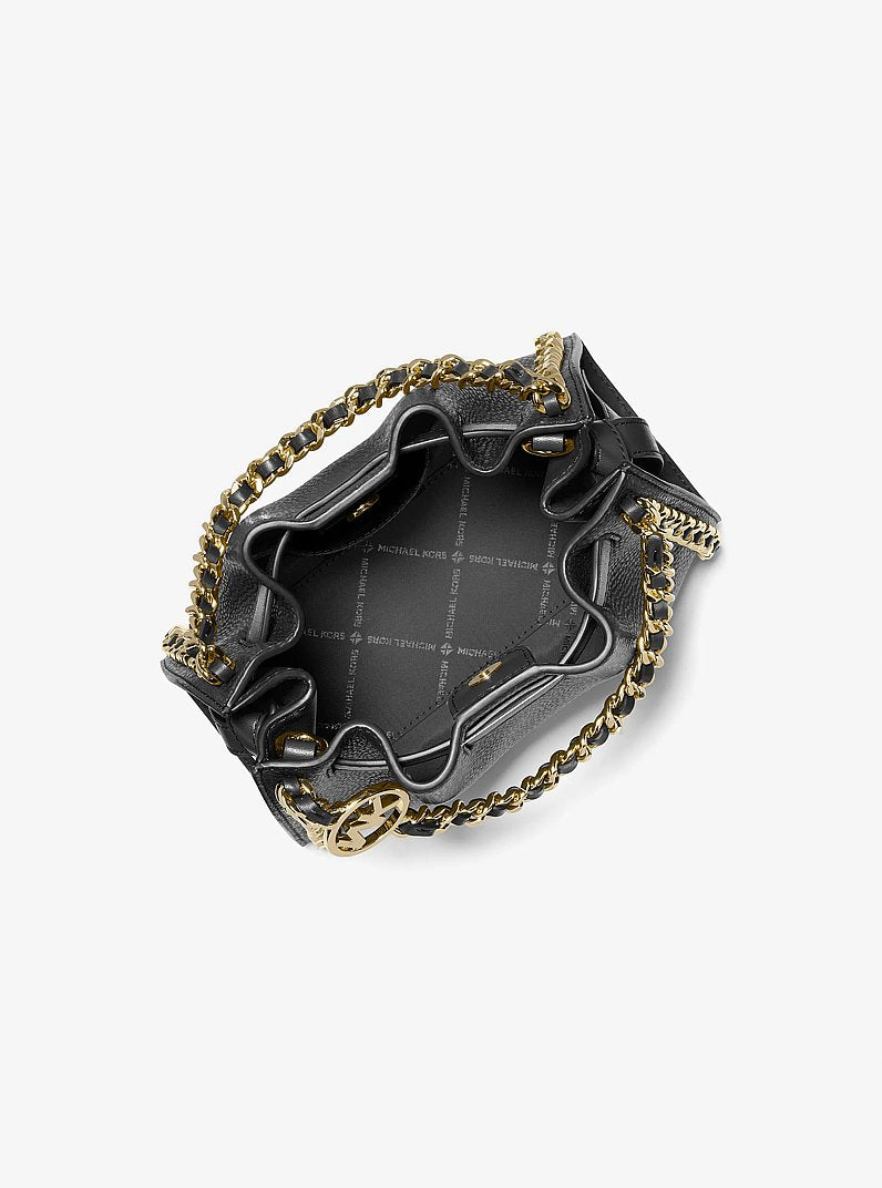 Mina Small Chain Crossbody Bag Black Black