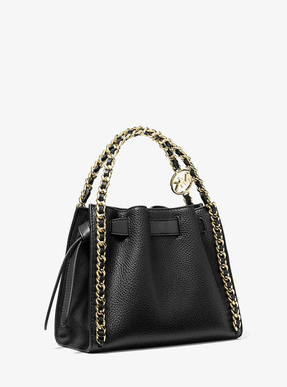 Mina Small Chain Crossbody Bag Black Black