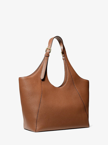 Bernie Large Pebbled Leather Tote Bag Luggage Luggage