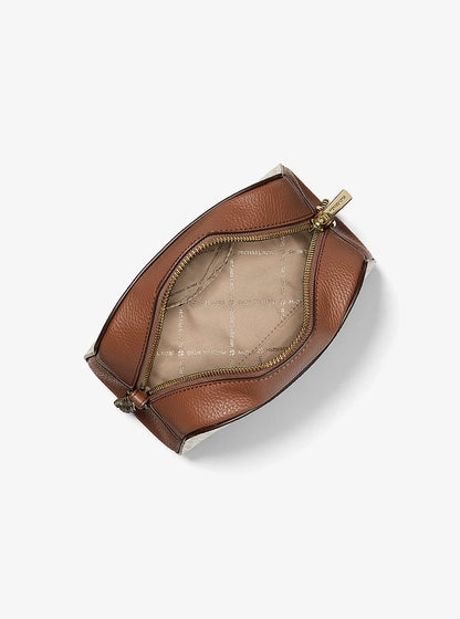 Ashton Extra-Small Signature Logo Camera Crossbody Bag Vanilla Vanilla