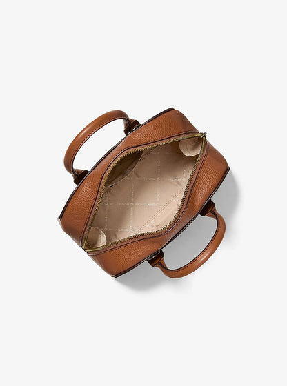 Ashton Small Signature Logo Messenger Bag Brown Brown