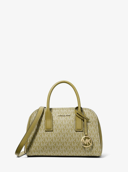 Ashton Small Signature Logo Messenger Bag Oregano Oregano