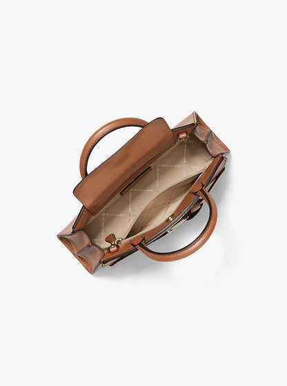 Greta Small Leather Convertible Crossbody Bag Luggage Luggage
