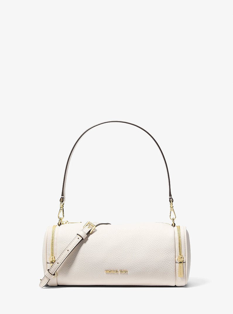 Jet Set Travel Small Pebbled Leather Convertible Crossbody Bag Lt Cream Lt Cream