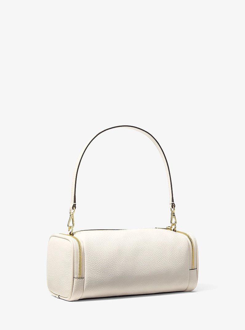Jet Set Travel Small Pebbled Leather Convertible Crossbody Bag Lt Cream Lt Cream