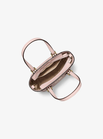Voyager Extra-Small Signature Logo Convertible Crossbody Bag Powder Blush Powder Blush