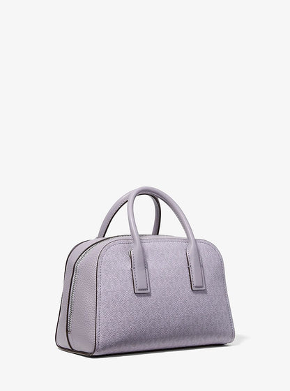 Ashton Small Signature Logo Messenger Bag Lilac Lilac