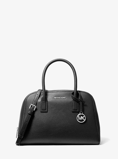 Ashton Medium Satchel Black Black