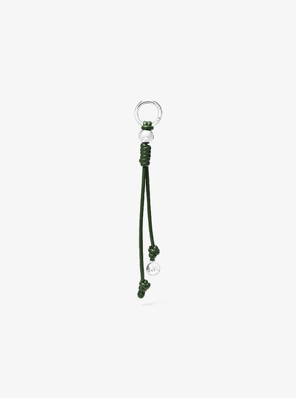 Knotted Rope Bag Charm Amazon Green Amazon Green