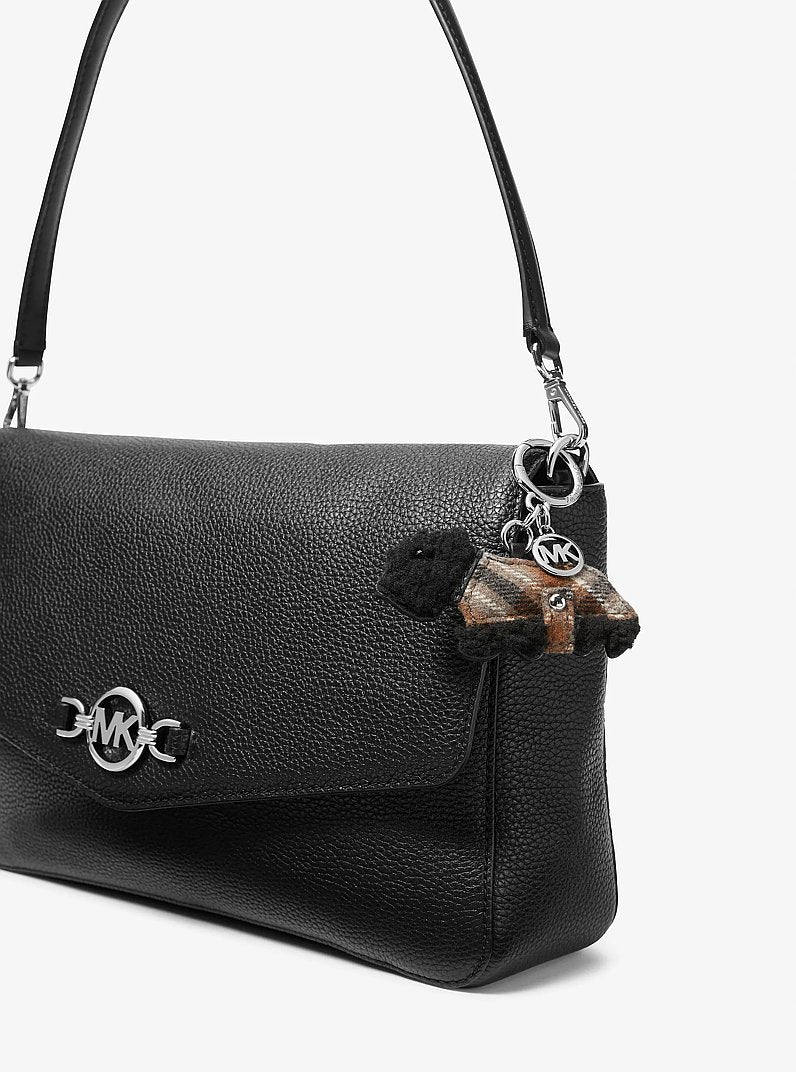 Scottie Dog Bag Charm Black Black