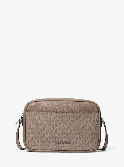 Jet Set Travel Large Signature Logo Camera Crossbody Bag Mushroom Mushroom