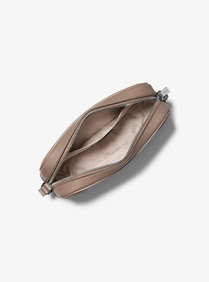 Jet Set Travel Large Signature Logo Camera Crossbody Bag Mushroom Mushroom