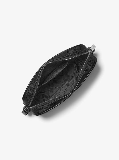 Jet Set Travel Large Signature Logo Camera Crossbody Bag Black Black