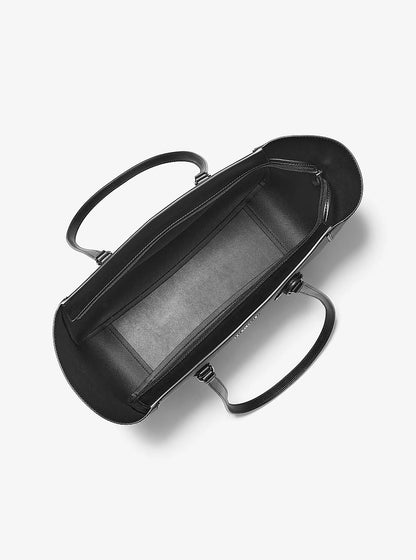 Jet Set Travel Large Smooth and Signature Logo 3-in-1 Tote Bag Black Black