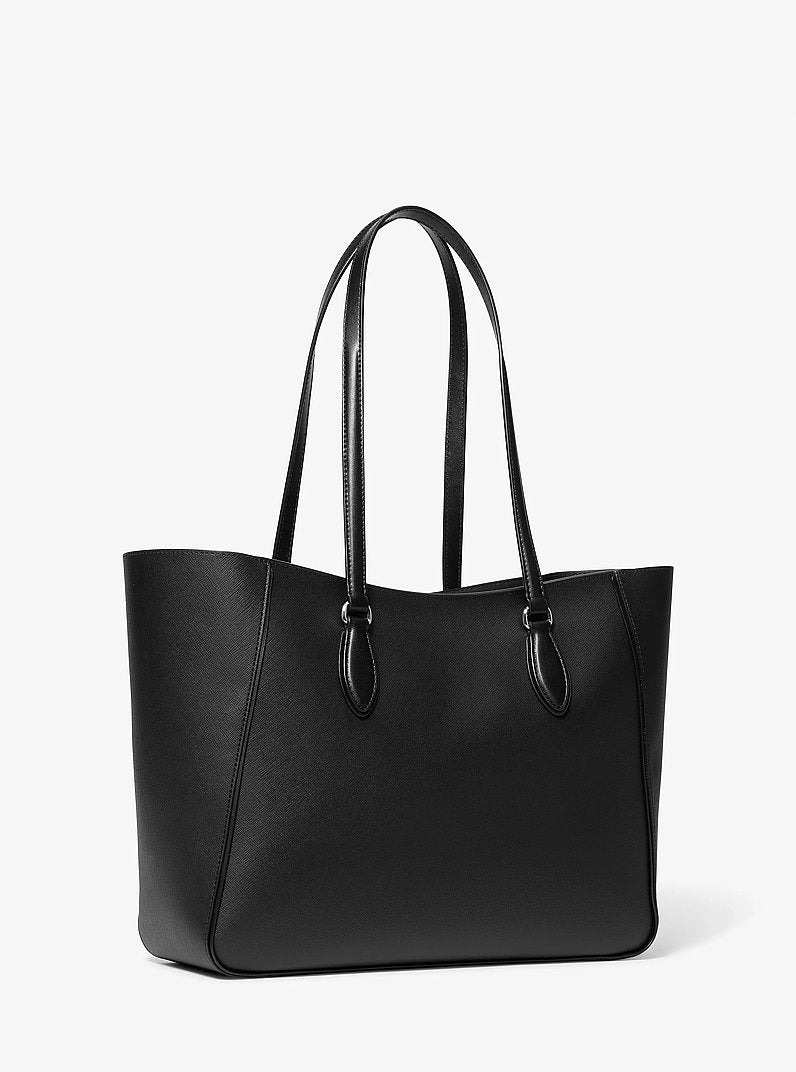 Jet Set Travel Large Smooth and Signature Logo 3-in-1 Tote Bag Black Black