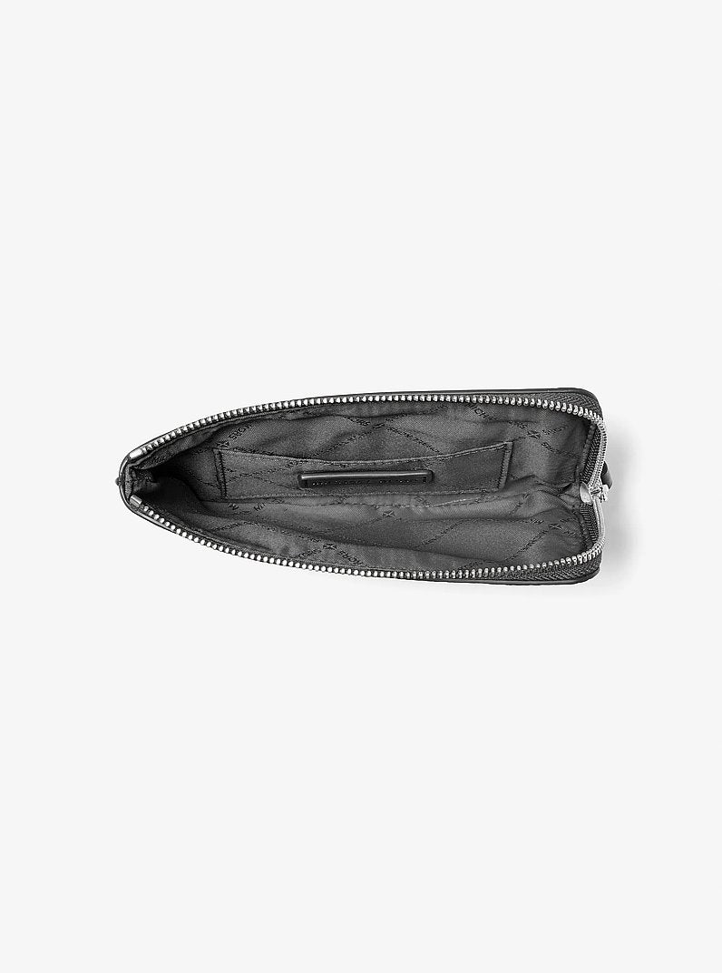 Jet Set Travel Small Wristlet Black Black