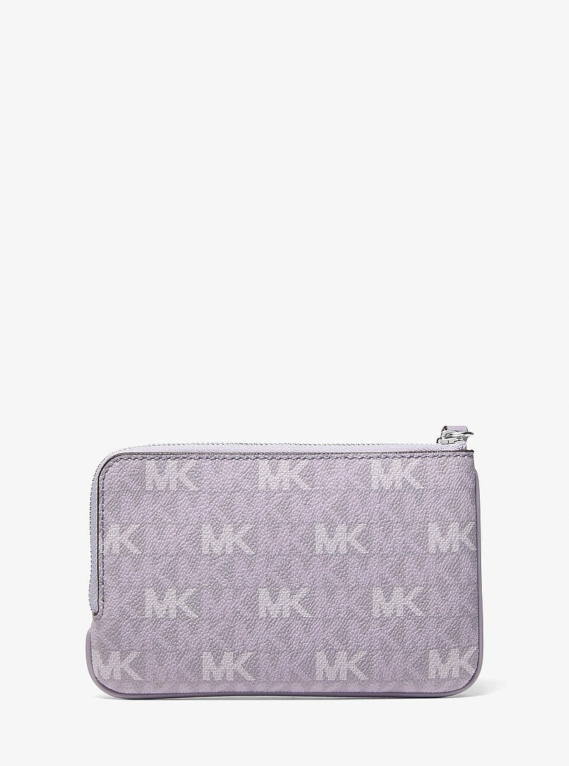 Jet Set Travel Small Signature Logo Wristlet Lilac Lilac