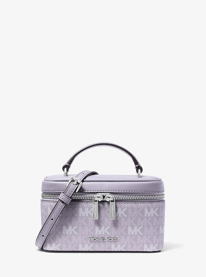 Vivi Small Signature Logo Vanity Crossbody Bag Lilac Lilac