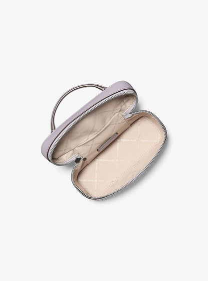 Vivi Small Signature Logo Vanity Crossbody Bag Lilac Lilac