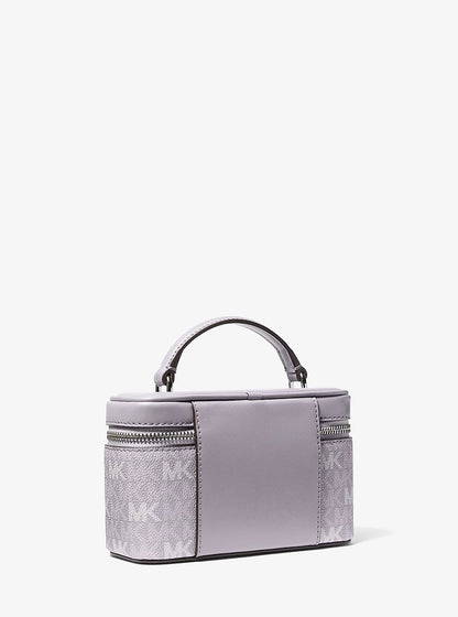 Vivi Small Signature Logo Vanity Crossbody Bag Lilac Lilac