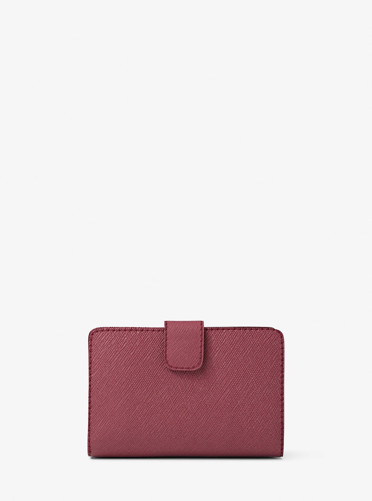 Medium Crossgrain Leather Wallet Cherry Cherry