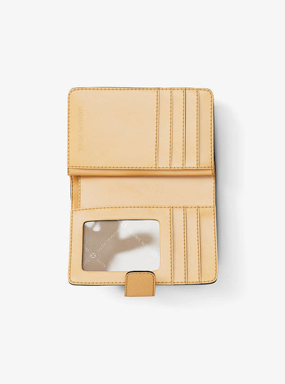 Medium Crossgrain Leather Wallet Honeywheat Honeywheat