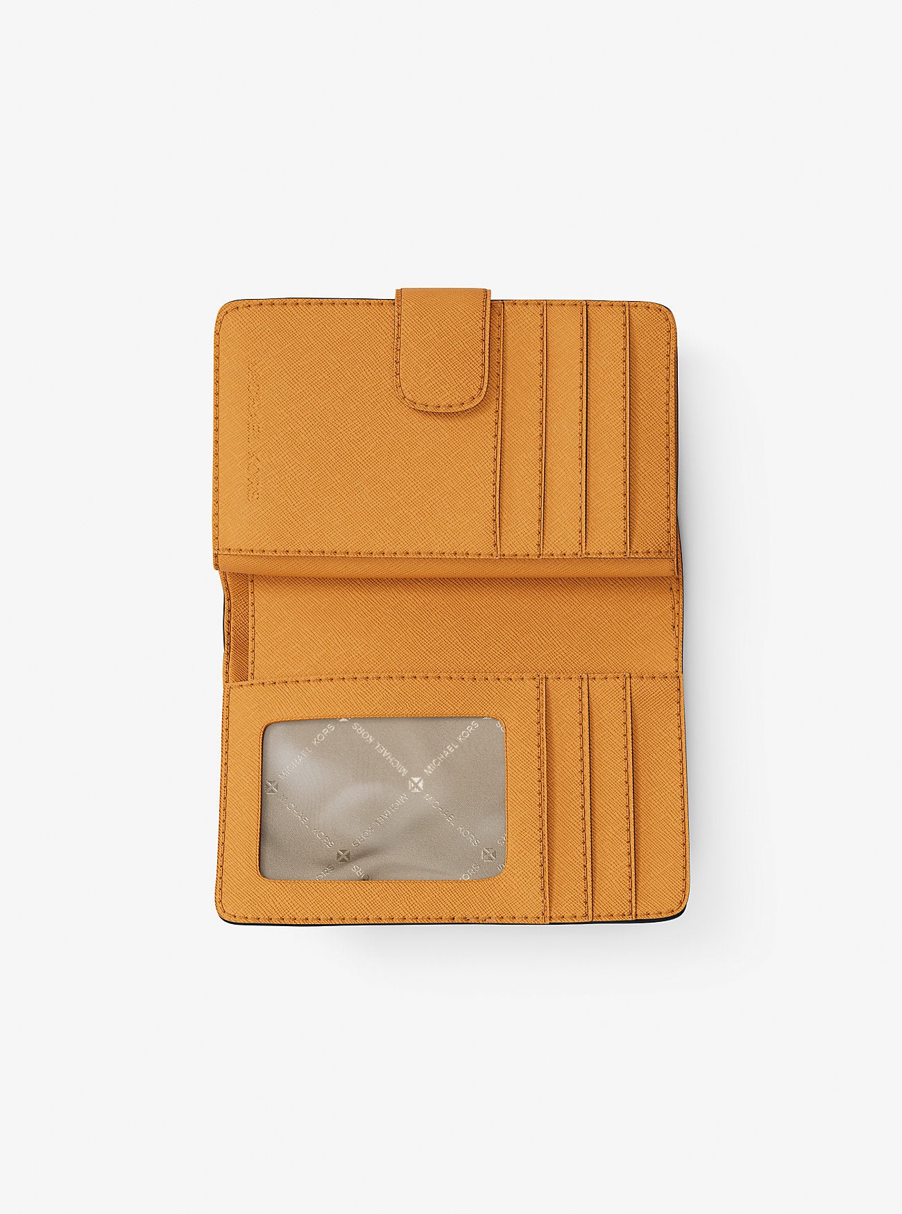 Medium Crossgrain Leather Wallet Radiant Orange Radiant Orange