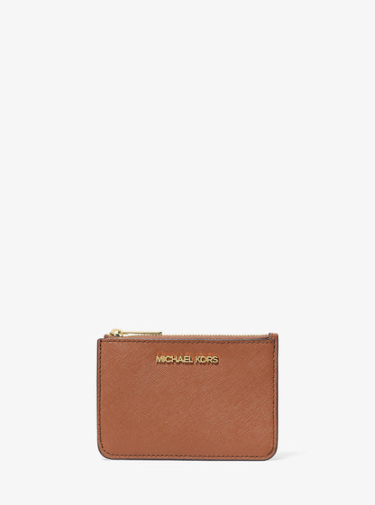 Jet Set Travel Small Saffiano Leather Coin Pouch Luggage Luggage