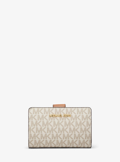 Medium Signature Logo Wallet Vanilla Vanilla