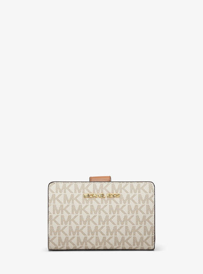 Medium Signature Logo Wallet Vanilla Vanilla