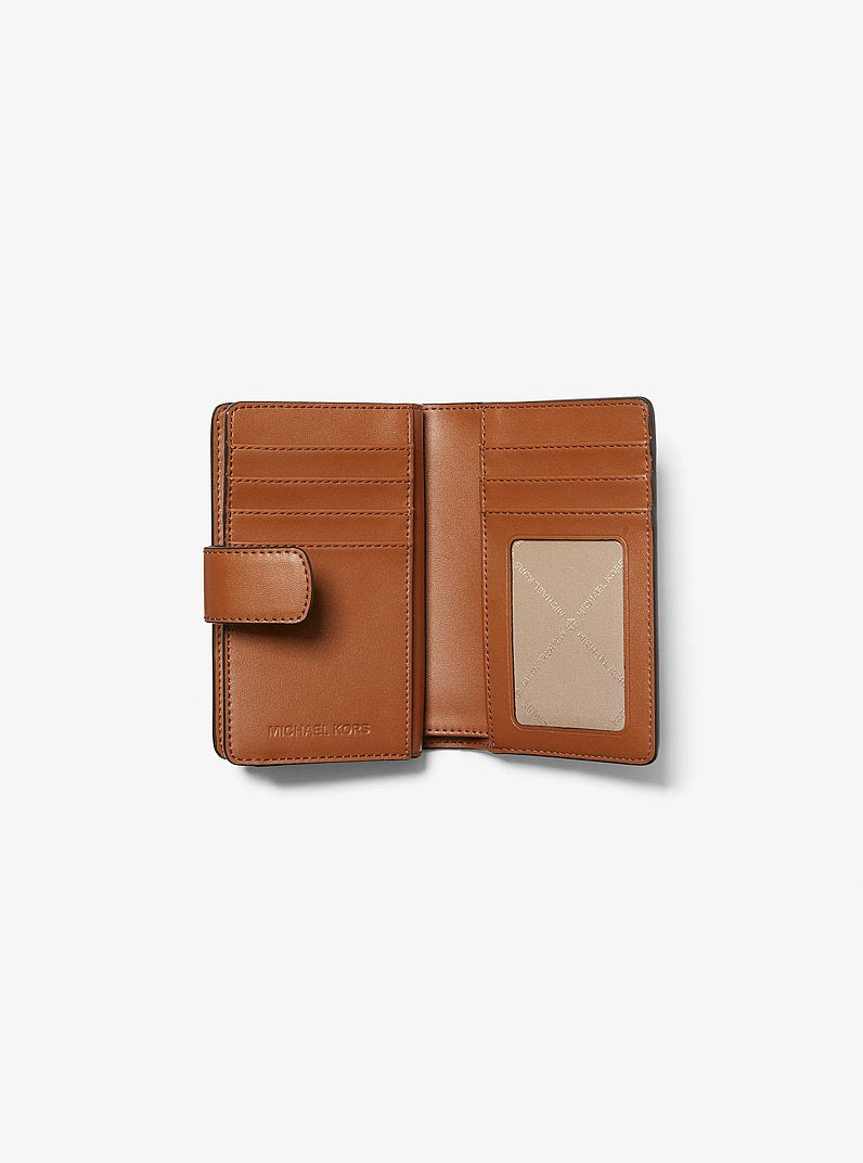 Medium Signature Logo Wallet Brown Brown