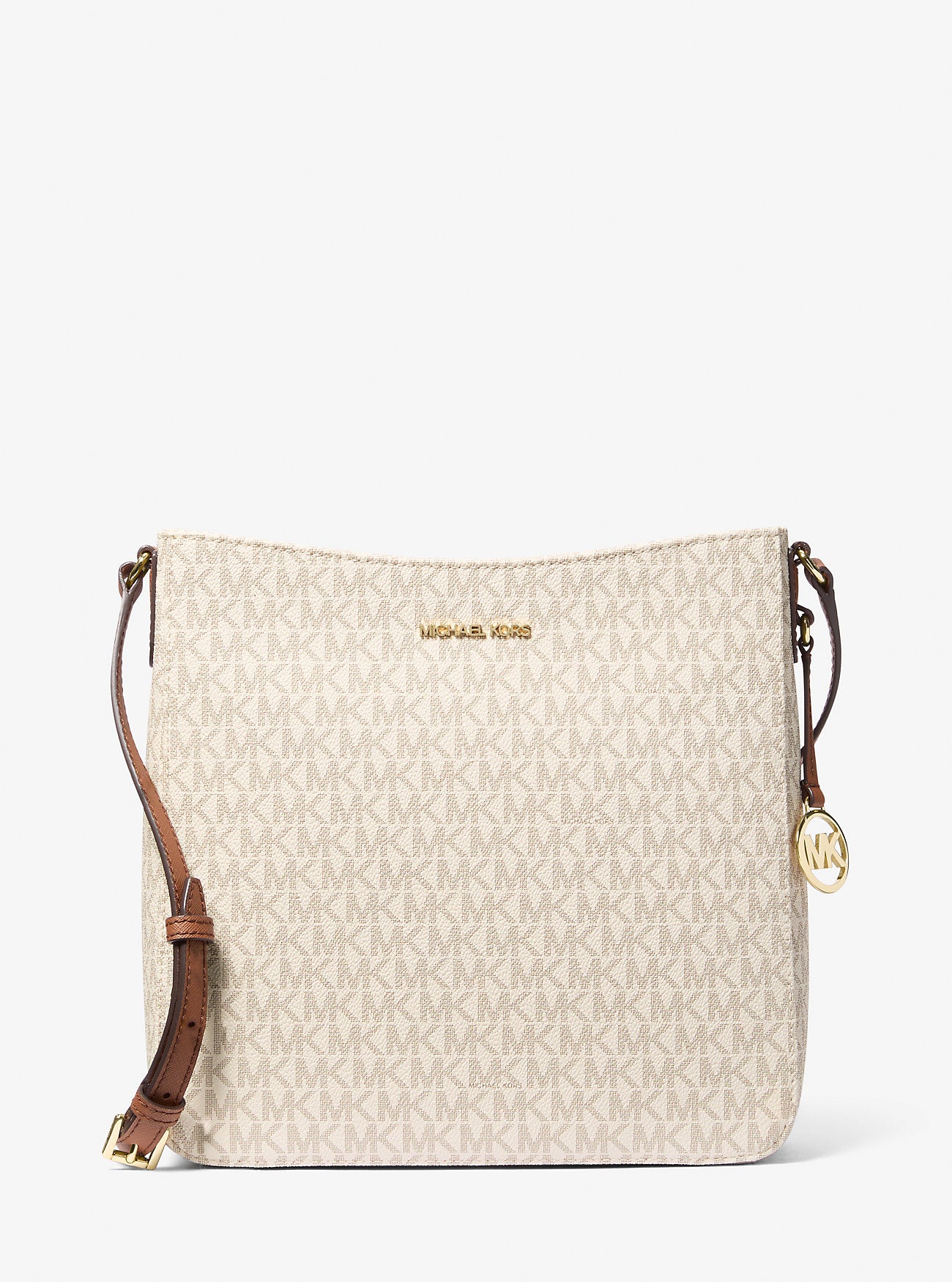 Jet Set Travel Large Logo Messenger Bag Vanilla Vanilla