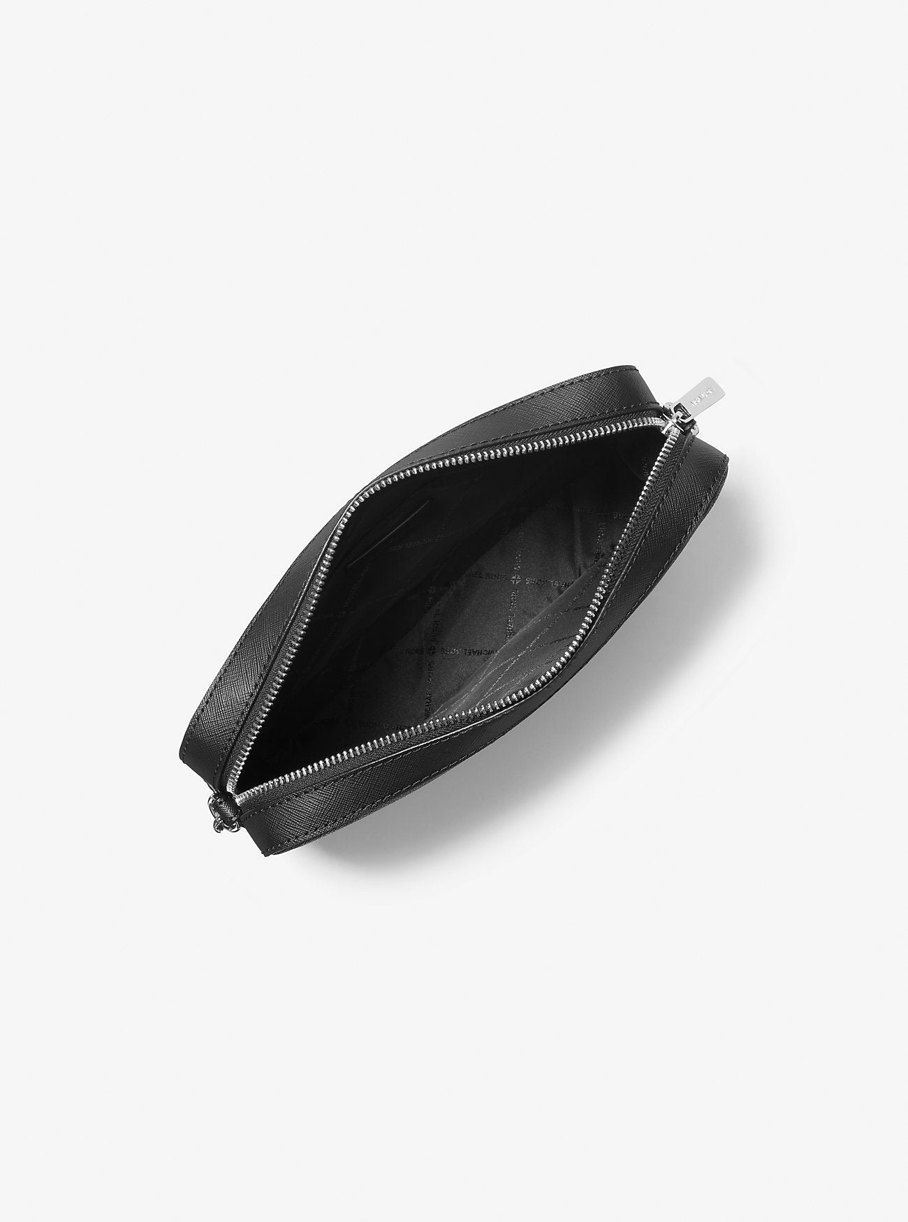 Jet Set Large Logo Crossbody Bag Black Black