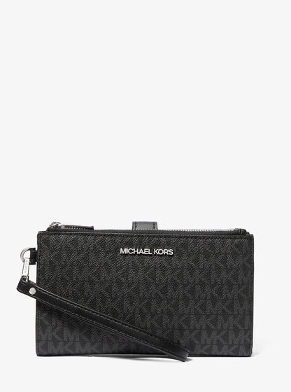 Adele Logo Smartphone Wallet Black Black