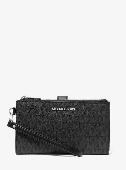 Jet Set Logo Smartphone Wallet Black Black