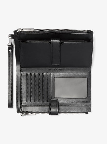 Jet Set Logo Smartphone Wallet Black Black