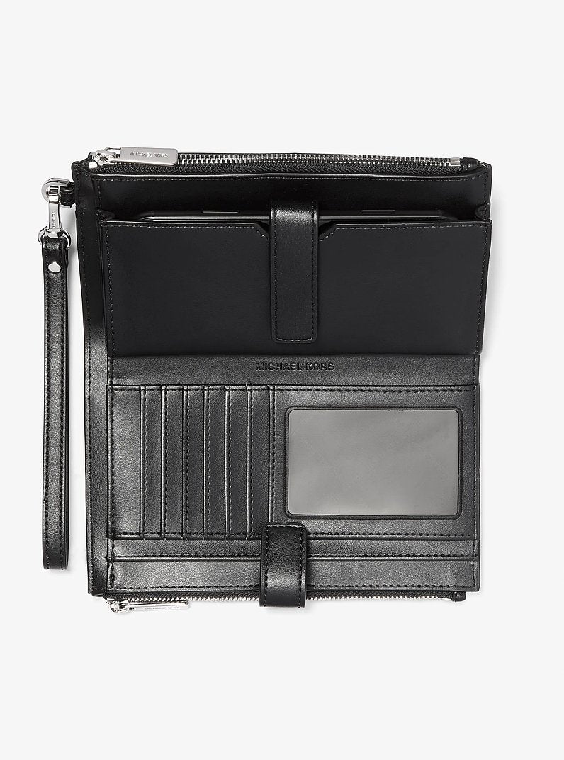 Jet Set Logo Smartphone Wallet Black Black