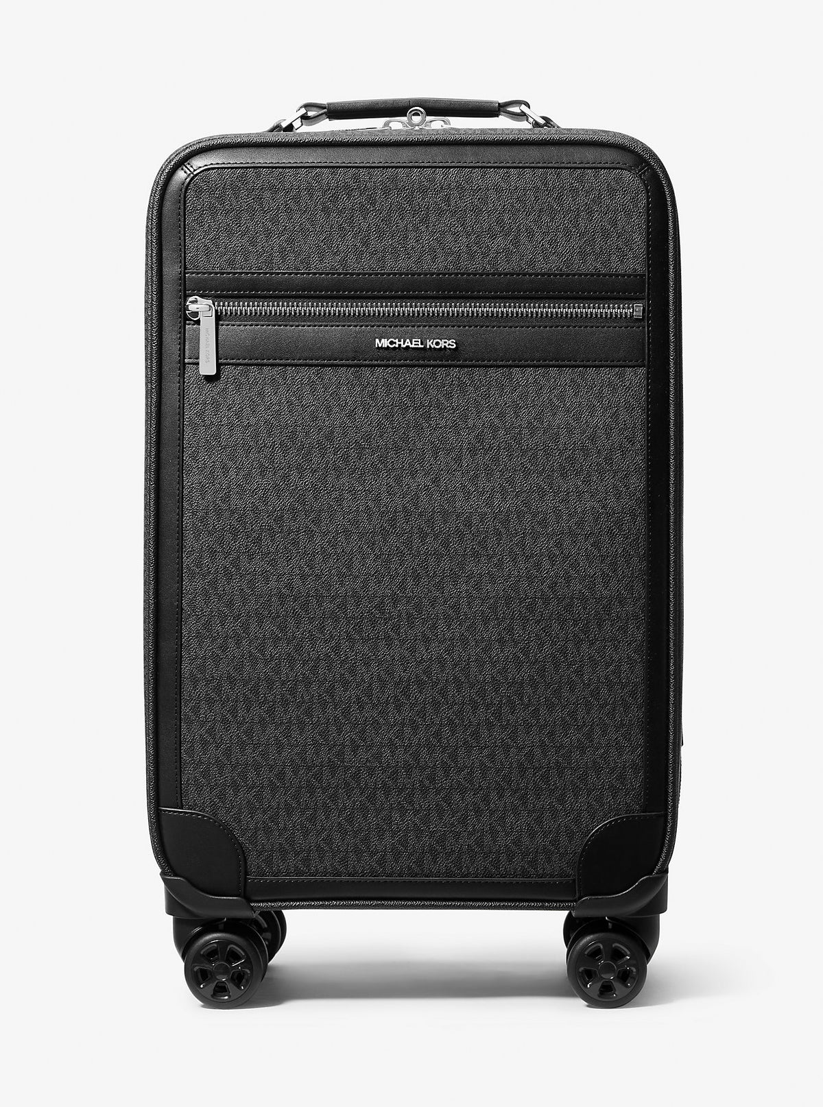 Signature Logo Small Suitcase Black Black