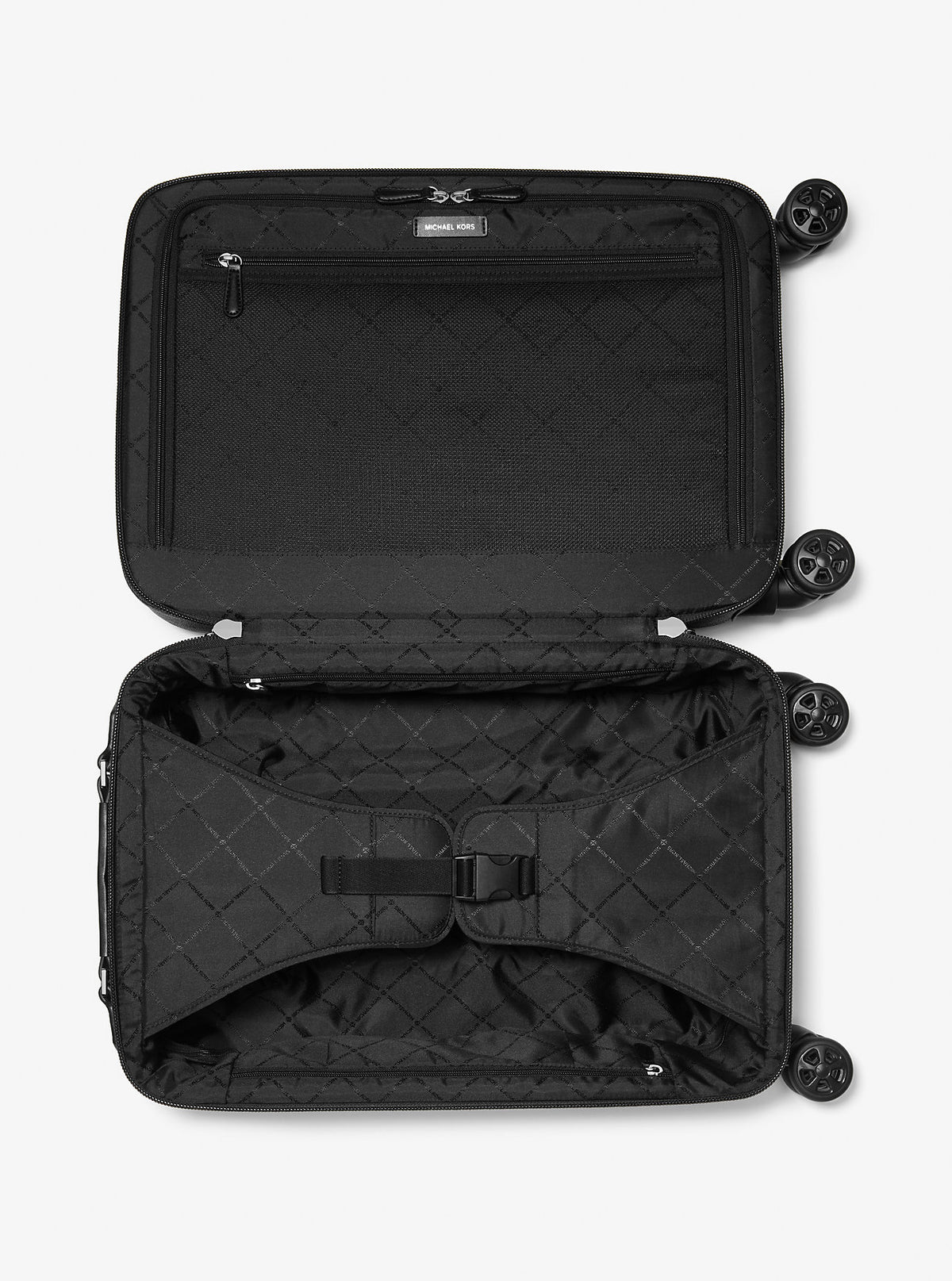 Signature Logo Small Suitcase Black Black