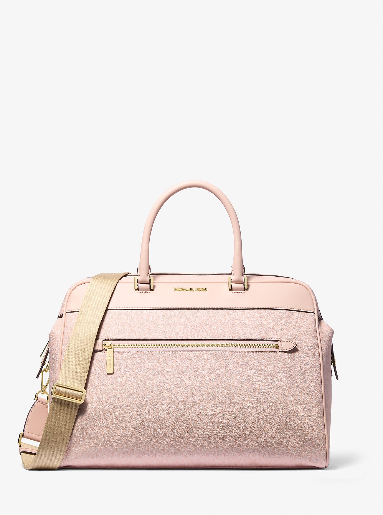 Large Logo Weekender Bag Lt Powder Blush Lt Powder Blush