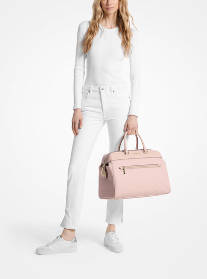 Large Logo Weekender Bag Lt Powder Blush Lt Powder Blush