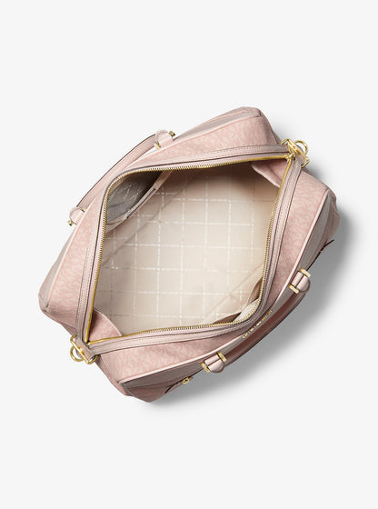 Large Logo Weekender Bag Dark Powder Blush Dark Powder Blush