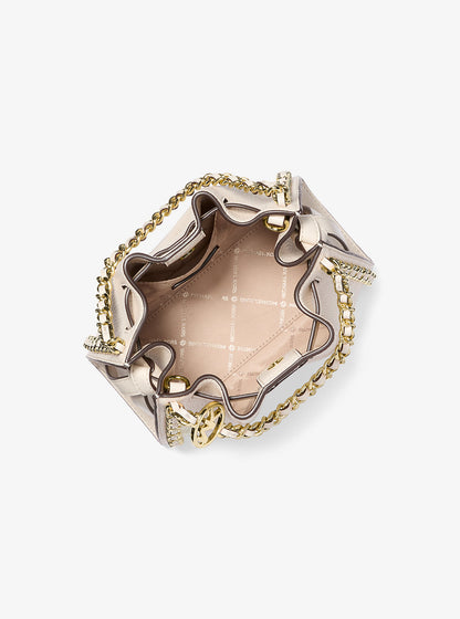Mina Small Chain Crossbody Bag Lt Cream Lt Cream