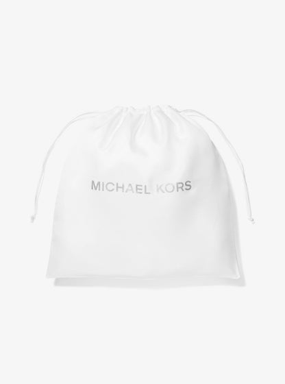 Small Logo Woven Dust Bag White White