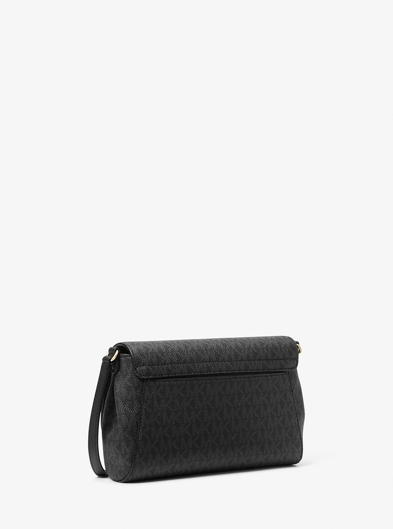 Medium Logo Convertible Crossbody Bag Black Black